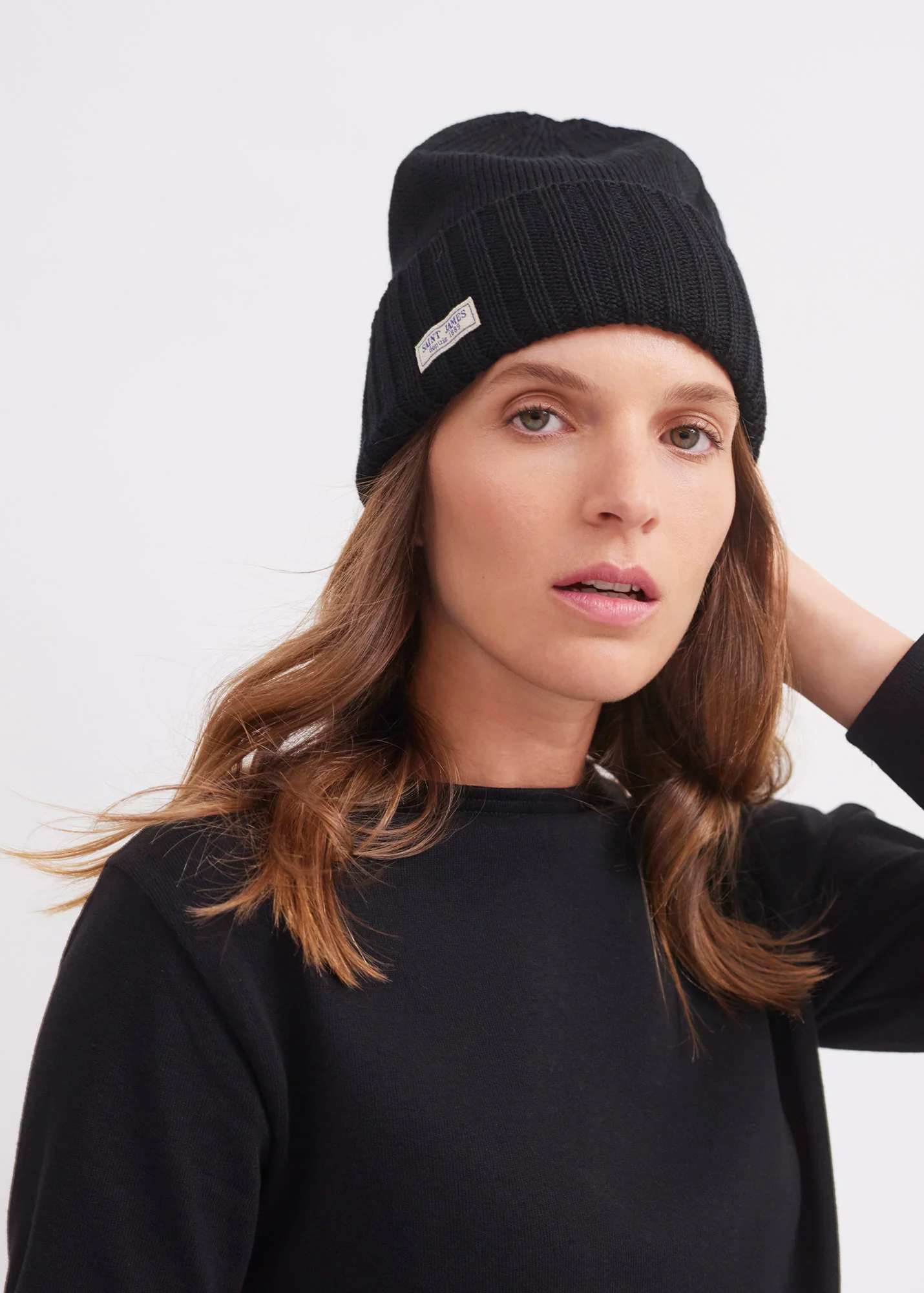 Bonnet Barbaresque - en laine (NAVY) - Image 2