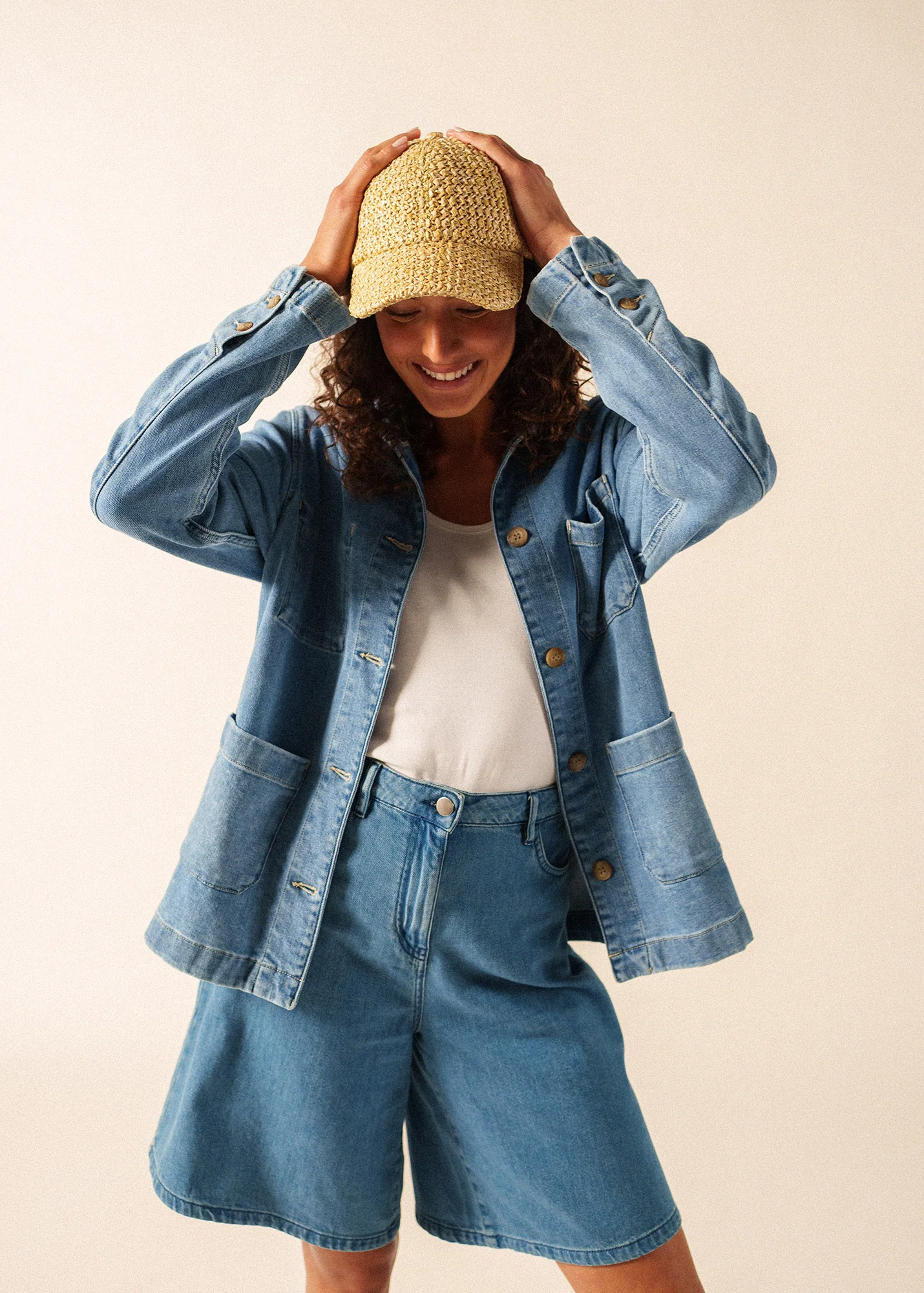 Casquette en raphia (NATUREL)