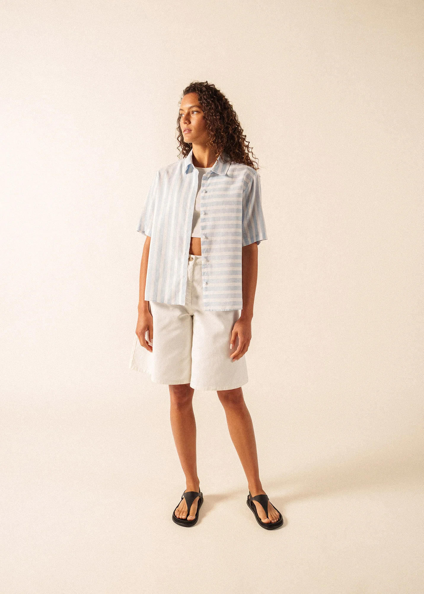 Chemise Alma (BLANC/BLEU)