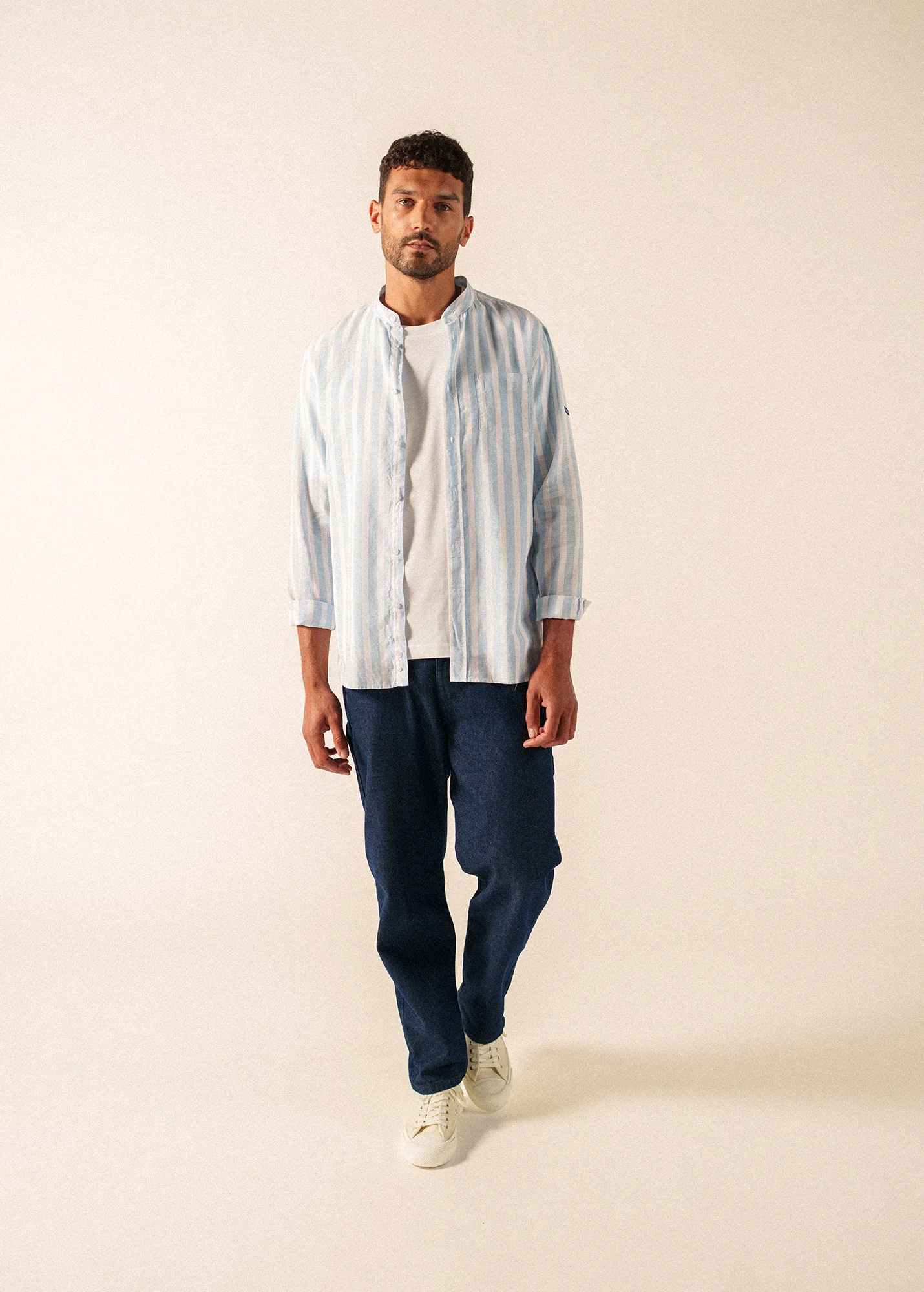 Chemise Liam (BLANC/BLEU)