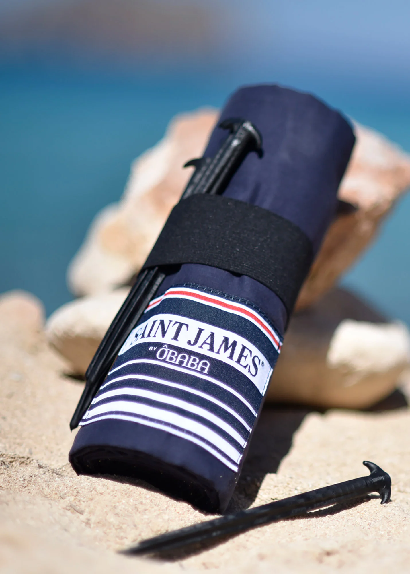 Drap de plage XXL+ x Obaba (MARINE) - Image 3