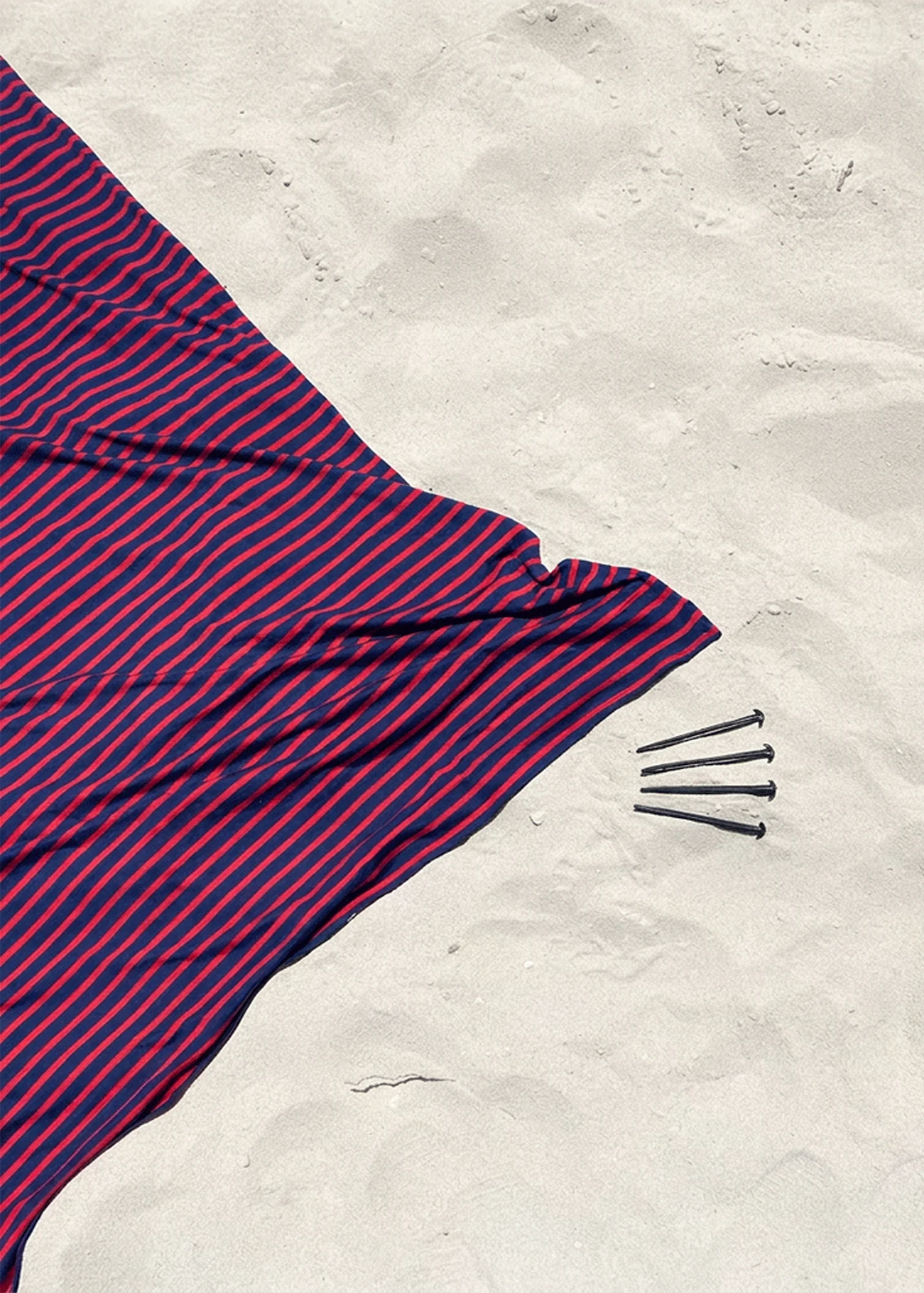 Drap de plage XXL x Obaba (MARINE/TULIPE) - Image 4