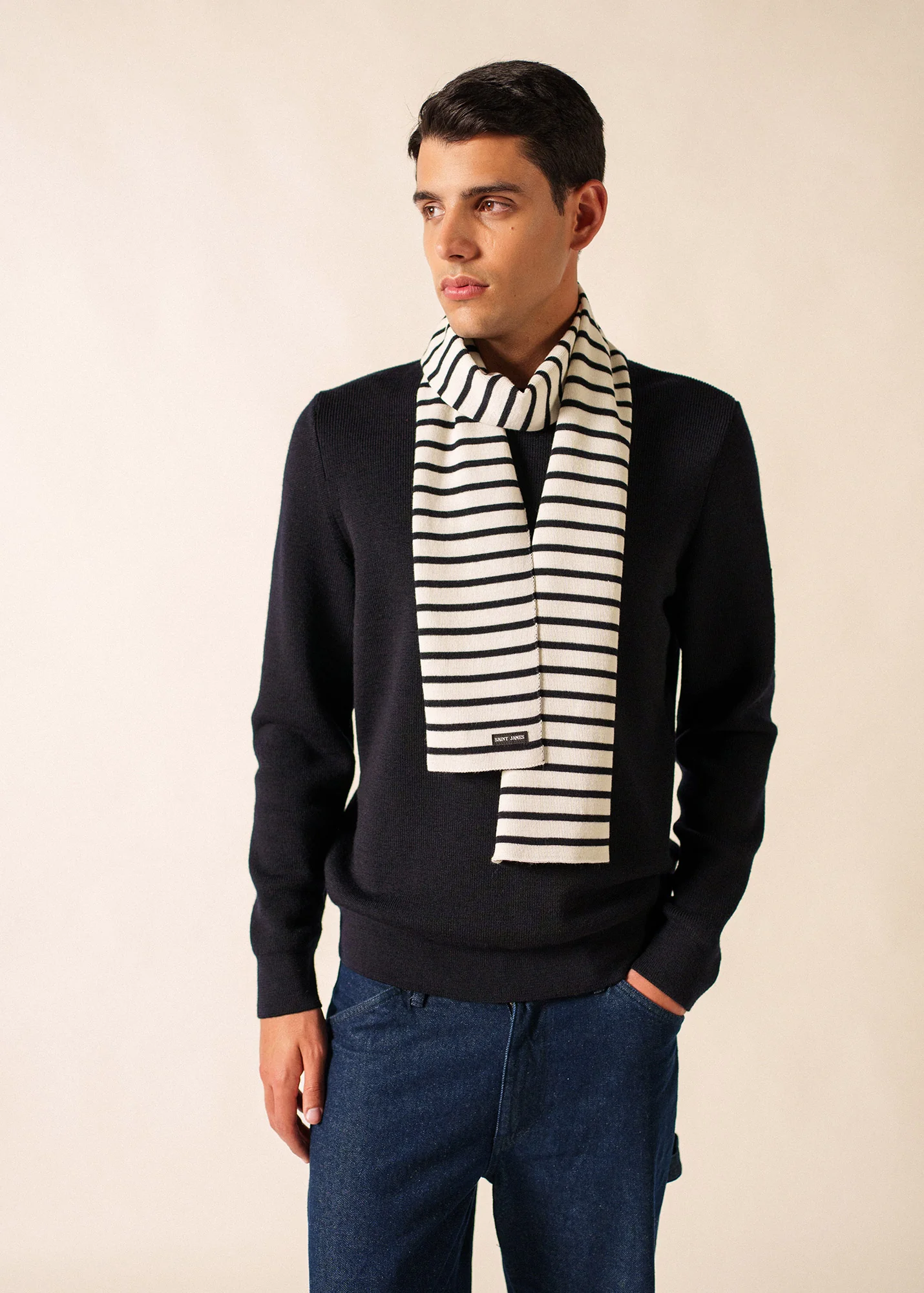 Echarpe Duguay (ECUME/NAVY) - Image 3