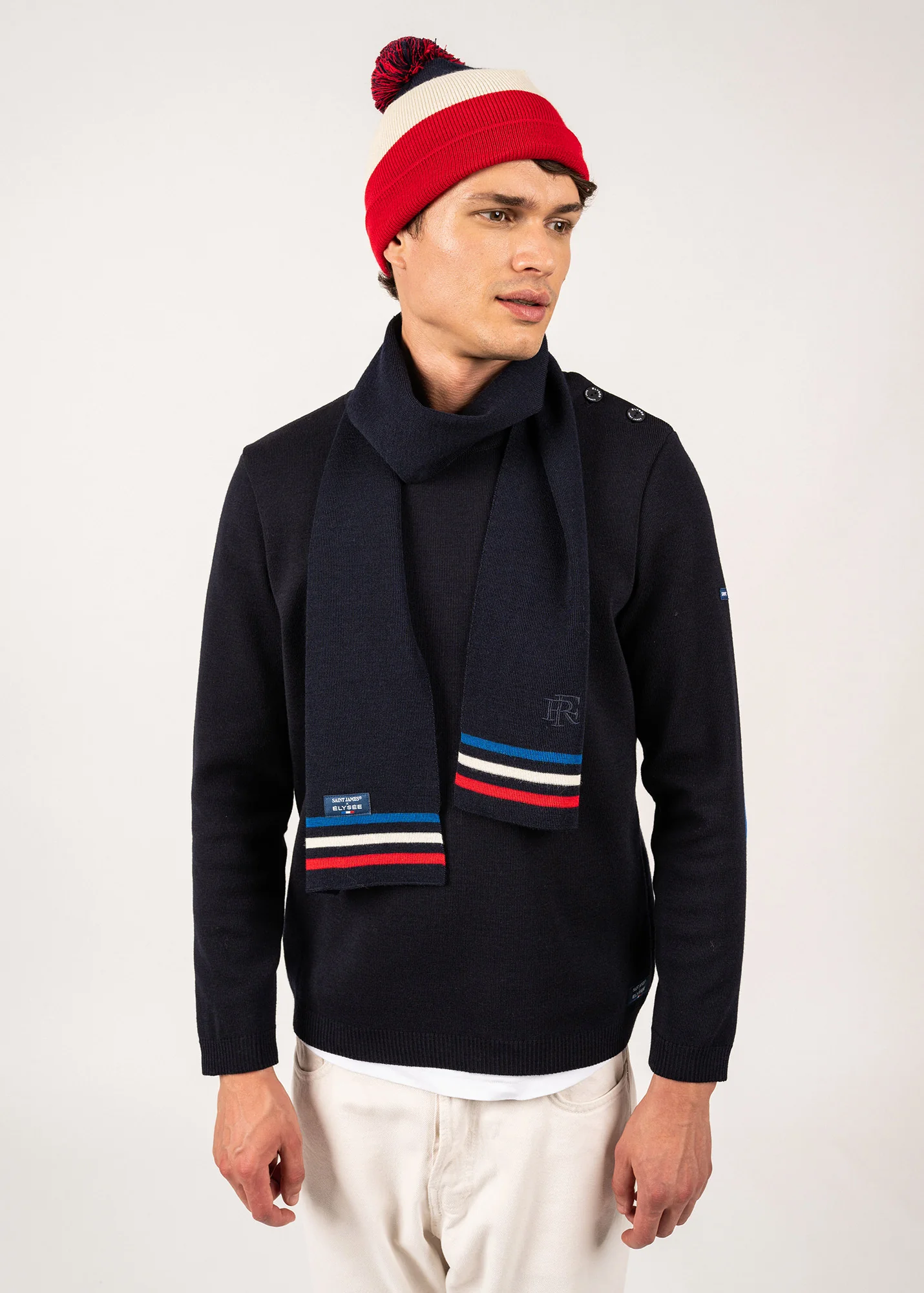 Echarpe tricolore x l'Elysée (MARINE) - Image 2