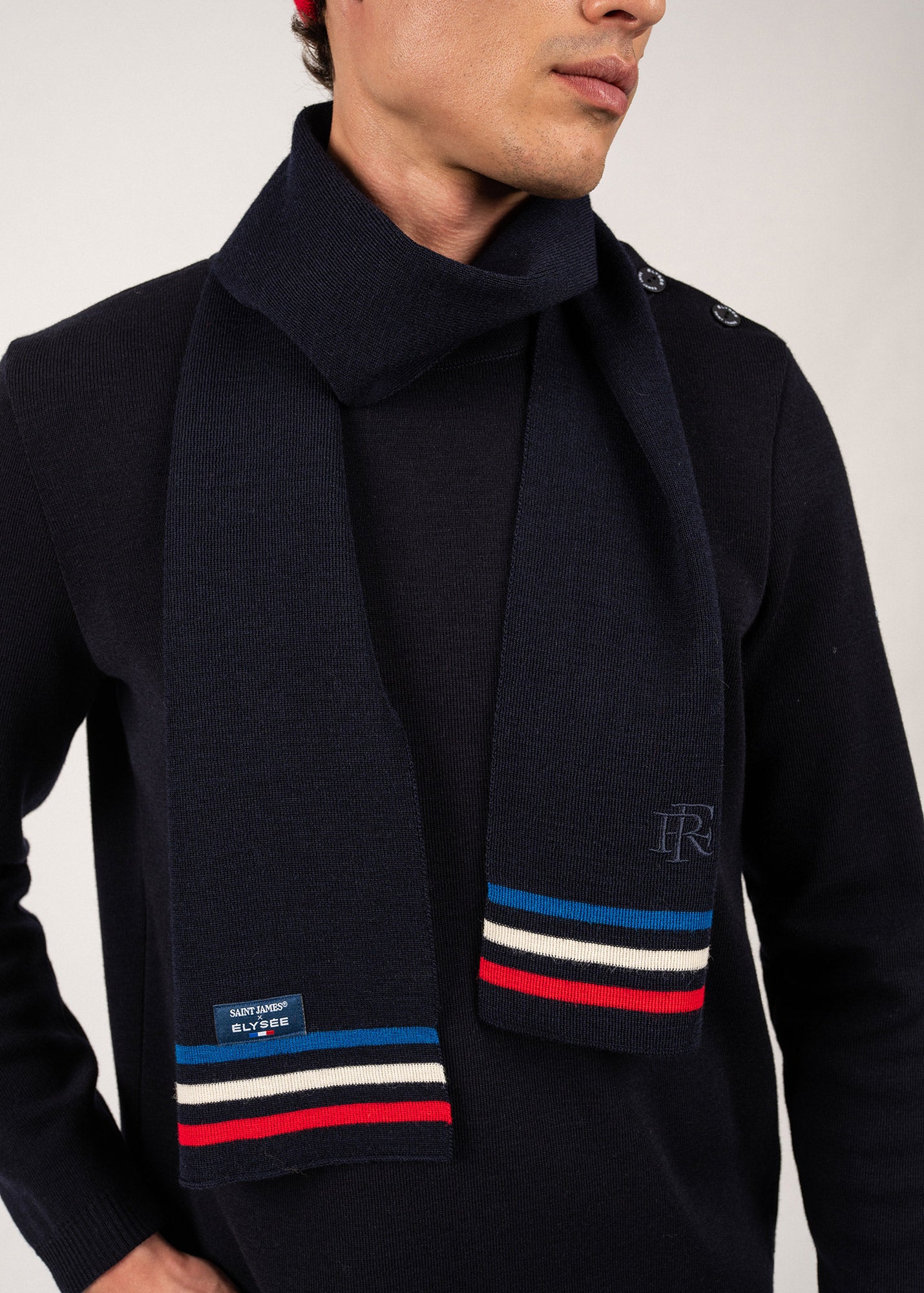 Echarpe tricolore x l'Elysée (MARINE) - Image 3