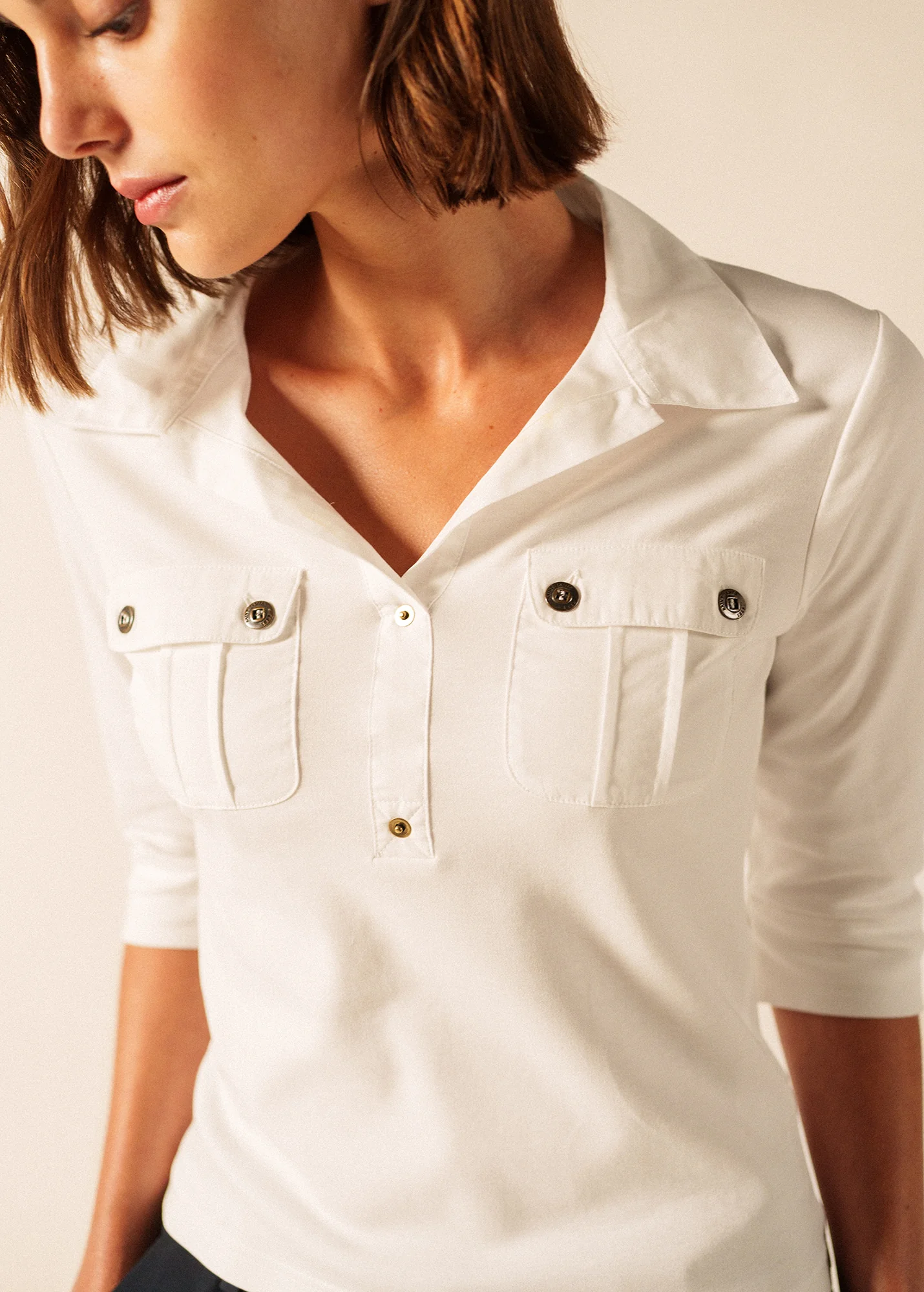 Polo Oléron (BLANC) - Image 4