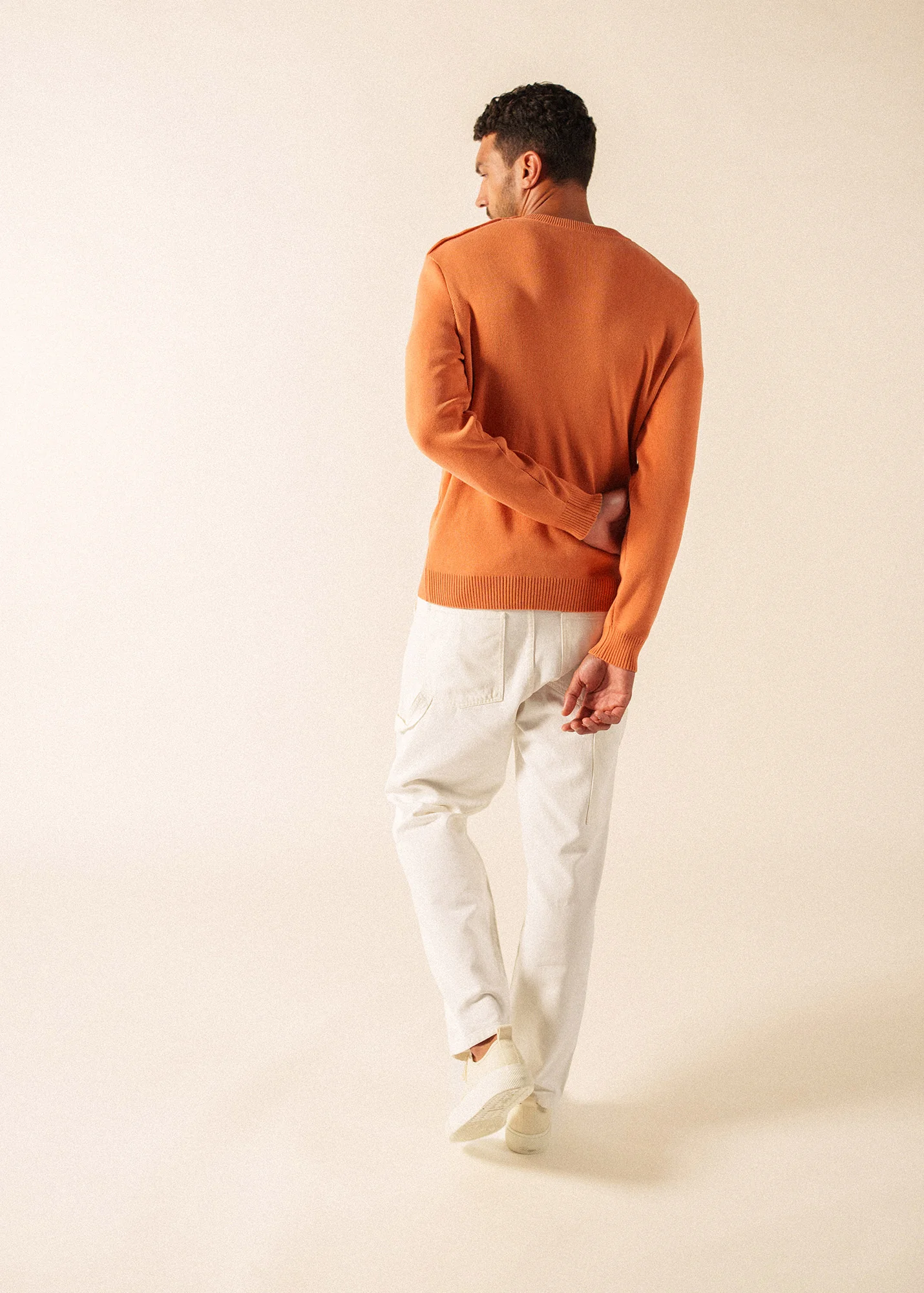 Pull marin Cancale coton (ARGILE) - Image 2