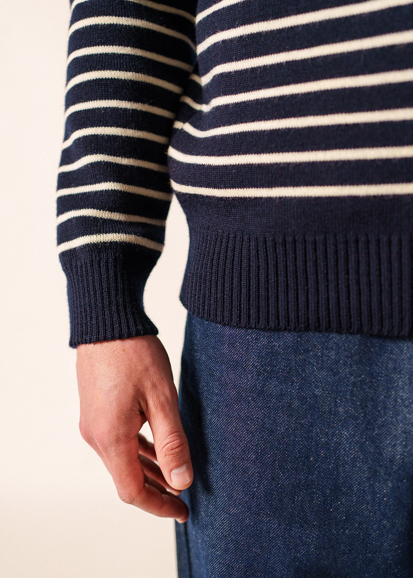 Pull marin Binic (MARINE/ECRU) - Image 5