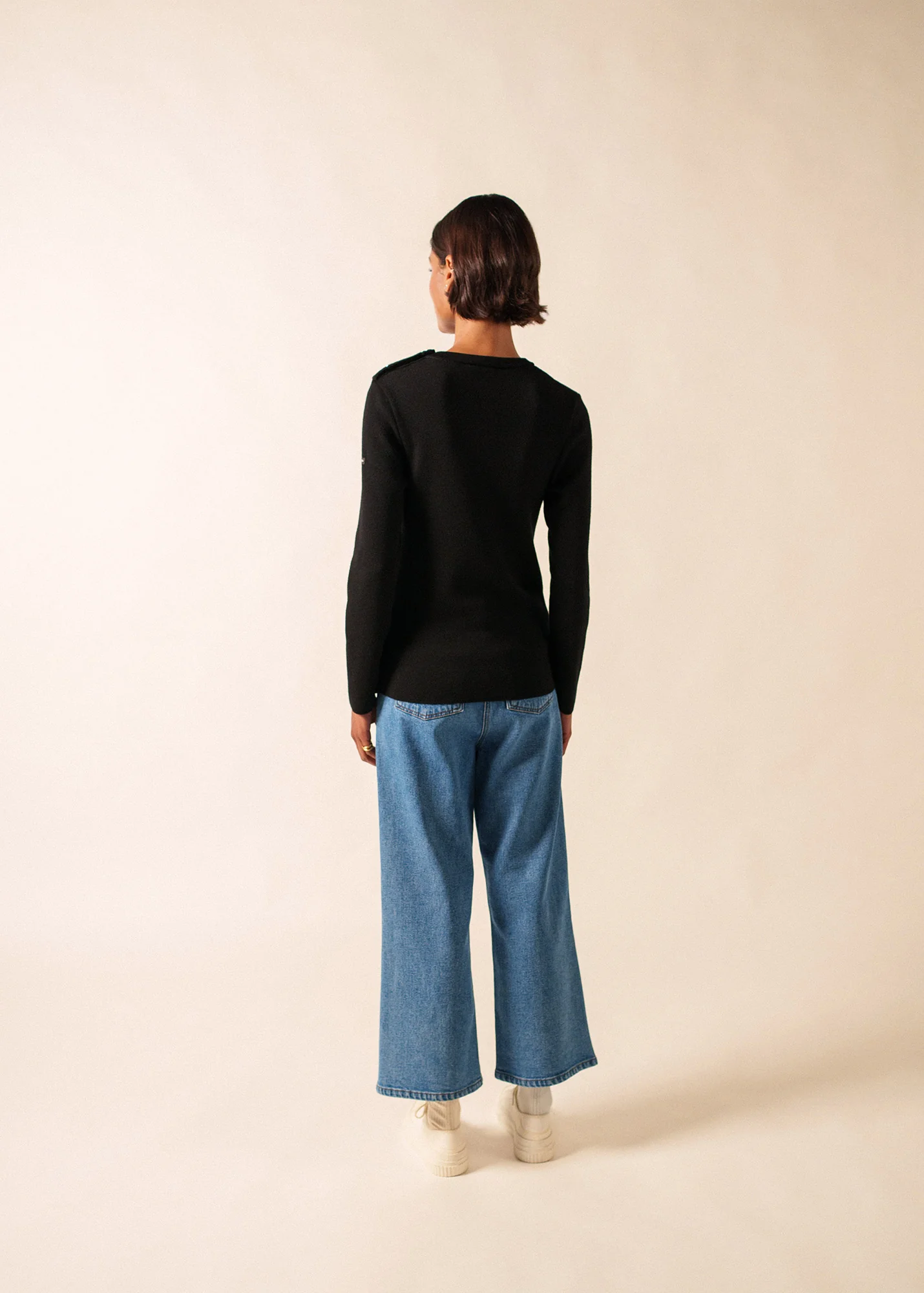 Pull marin Marée (NOIR) - Image 2