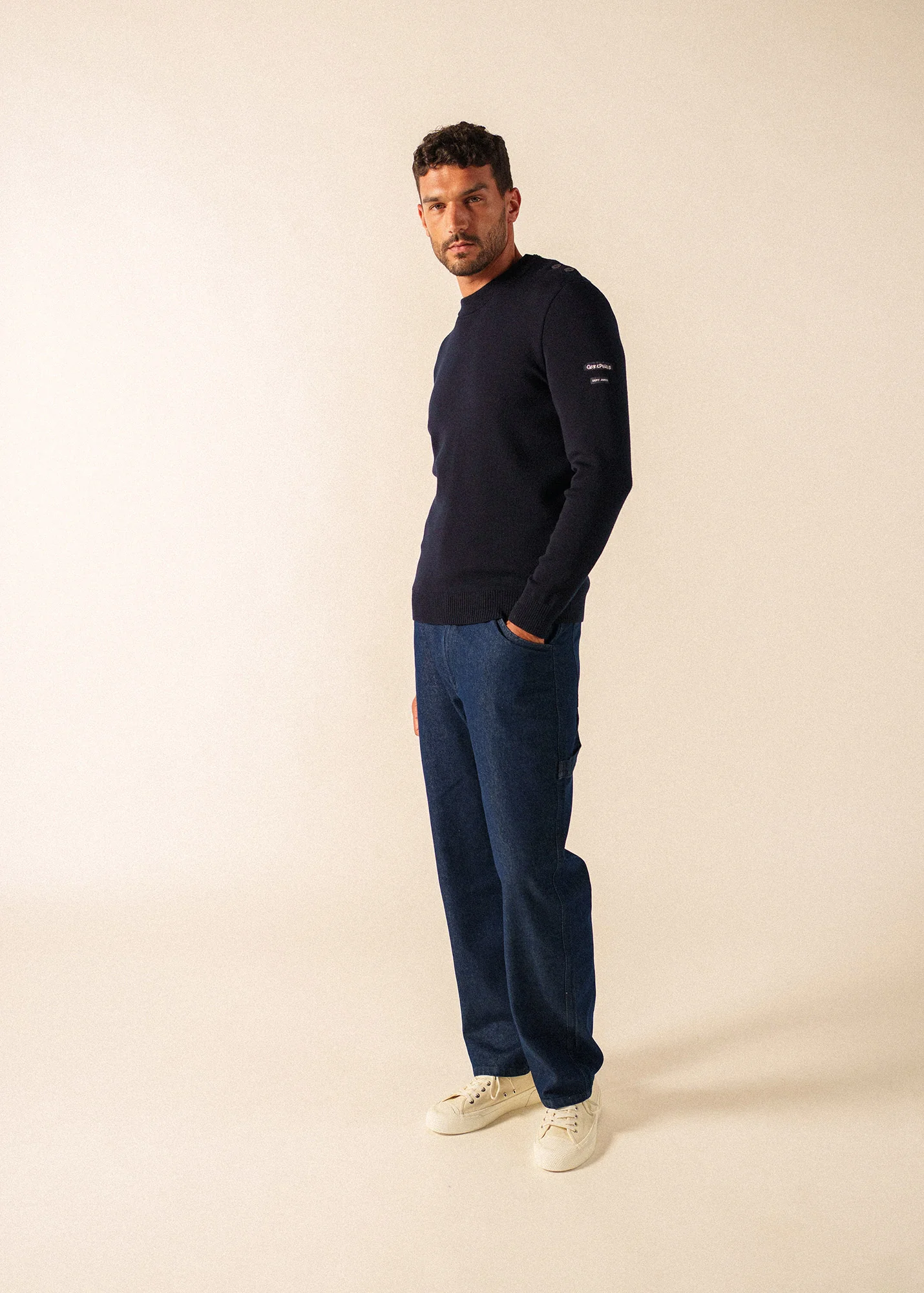 Pull Mondiovision Grand Palais (NAVY)