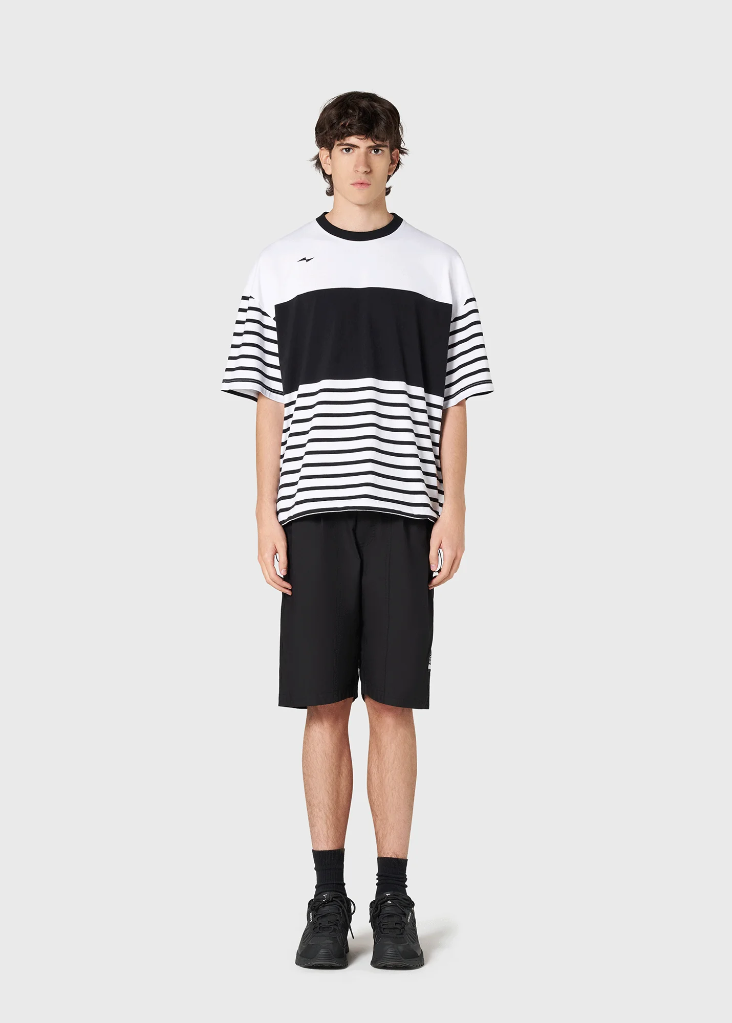 T-shirt Villeroki x AVNIER (BLANC/NOIR)