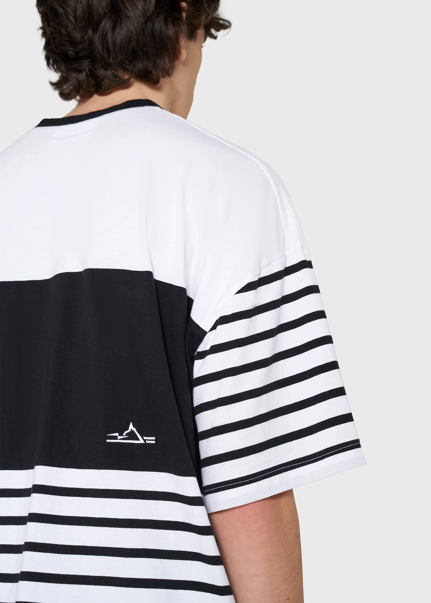 T-shirt Villeroki x AVNIER (BLANC/NOIR) - Image 5